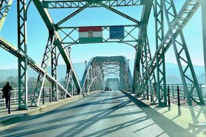 Fahrt nach Cernowitz Grenze Slowakei / Ungarn